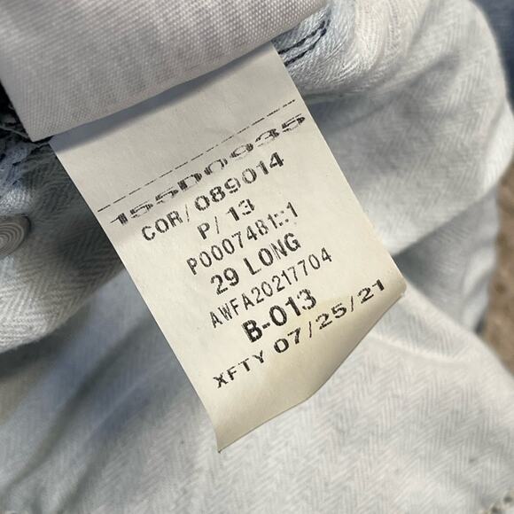 Abercrombie & fitch the super skinny ankle jeans womens 8/29L high rise distress - Picture 5 of 14